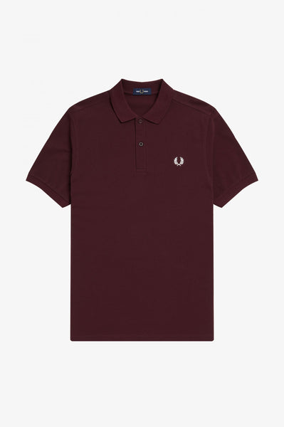 Plain Fp Polo Shirt - Oxblood