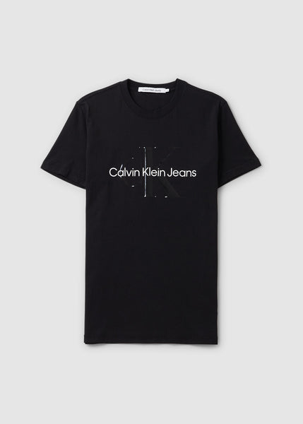 Mens Seasonal Monologo T-shirt In Black