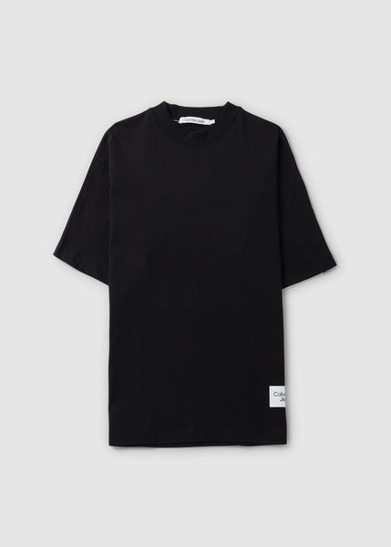 Mens Bold Logo Colourblock T-shirt In Black