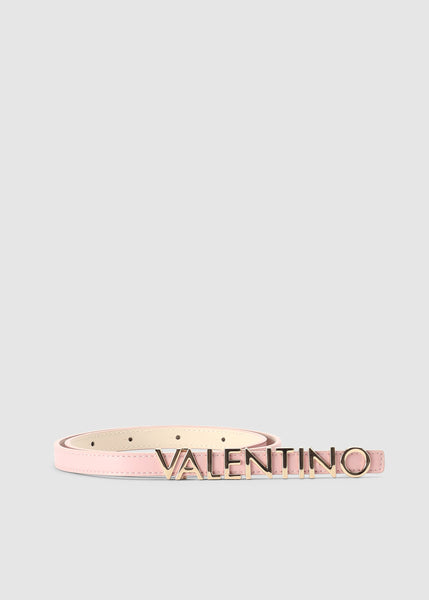 Womens Belty Metal Logo Belt In Cipria