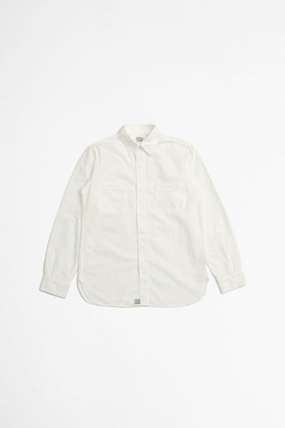 Chambray Work Shirt White