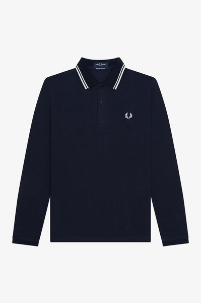 Fred Perry Twin Tipped M1212 Polo Shirt - Navy