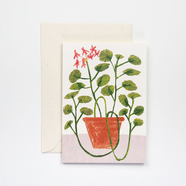 Scented Geranium Card By Hadley Paper Goods