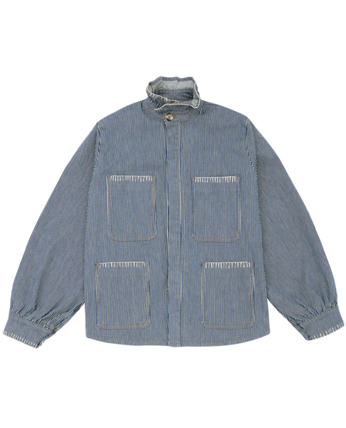 Pablo Striped Denim Jacket