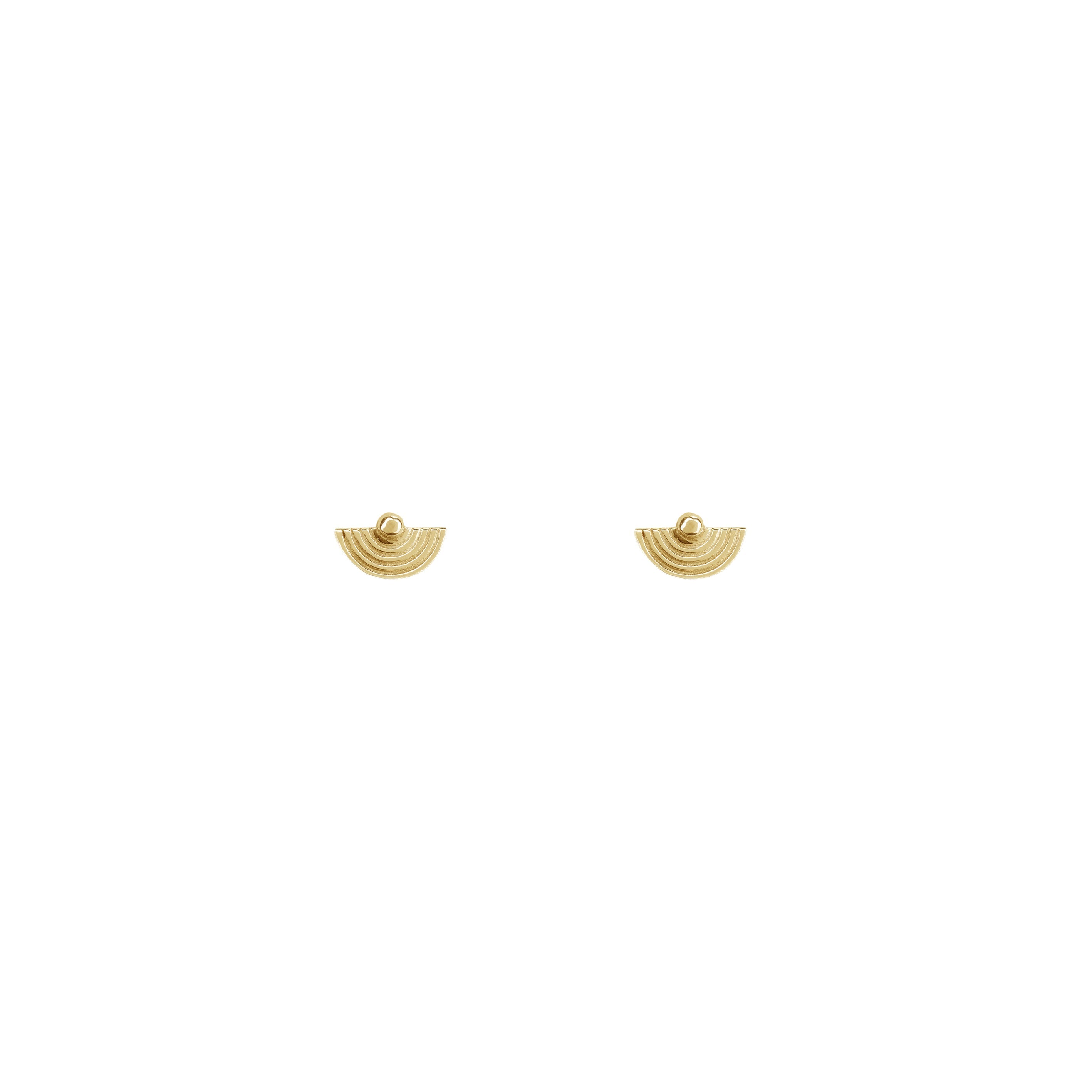 Rachel Entwistle Orbit Studs Mini 9ct Yellow Gold