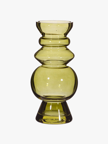 Sass & Belle  Selina Glass Vase Green