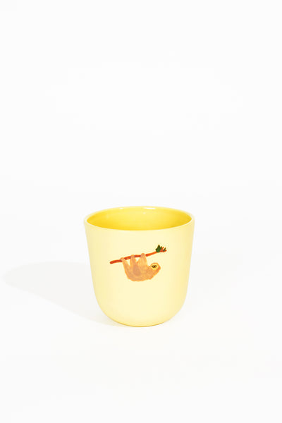 TOP TOP Basic Cup - Yellow - Sloth