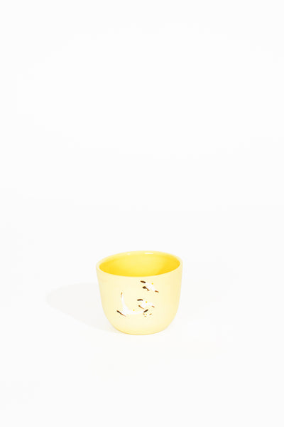 TOP TOP Small Cup - Yellow - Birds