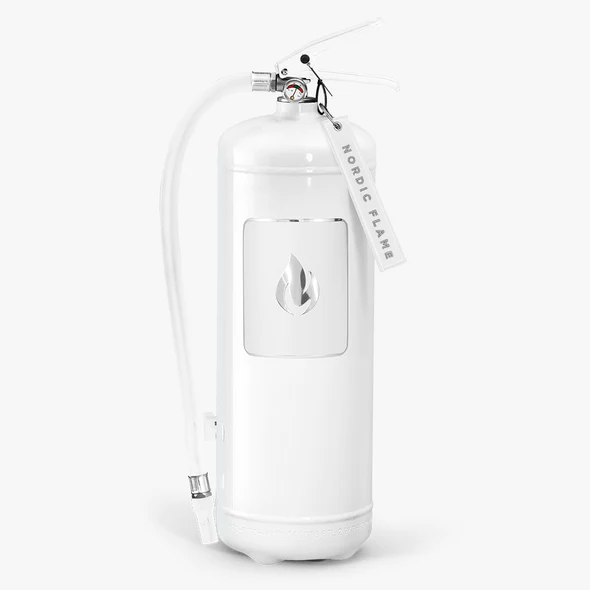Nordic Flame  Fire Extinguisher 6 kg - White