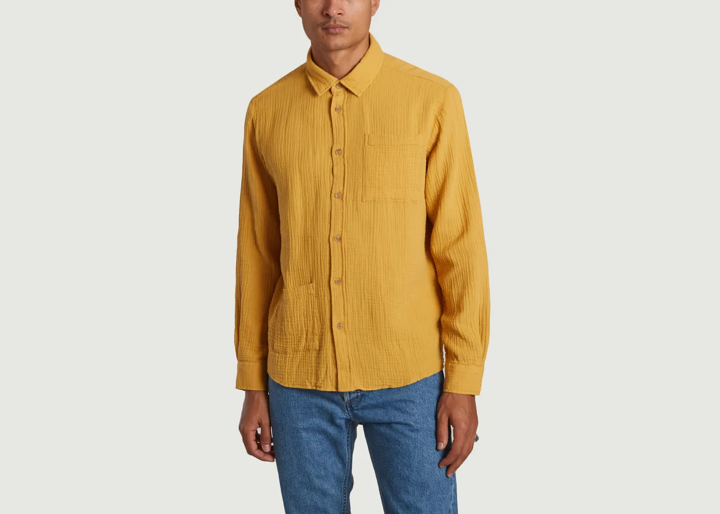 SERGI SHIRT IN ORGANIC COTTON