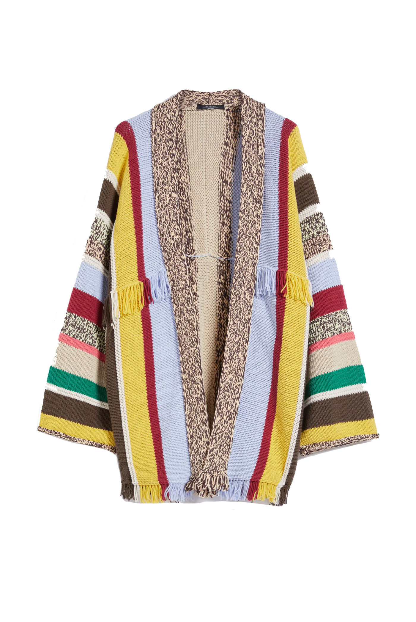 Monica Cotton Blend Coat - Multicolour