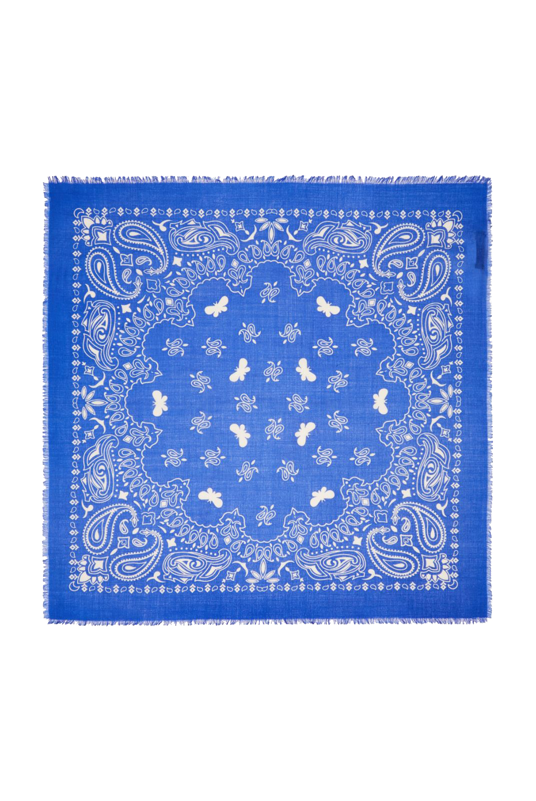 Bandana Wool Neckerchief - Cornflower