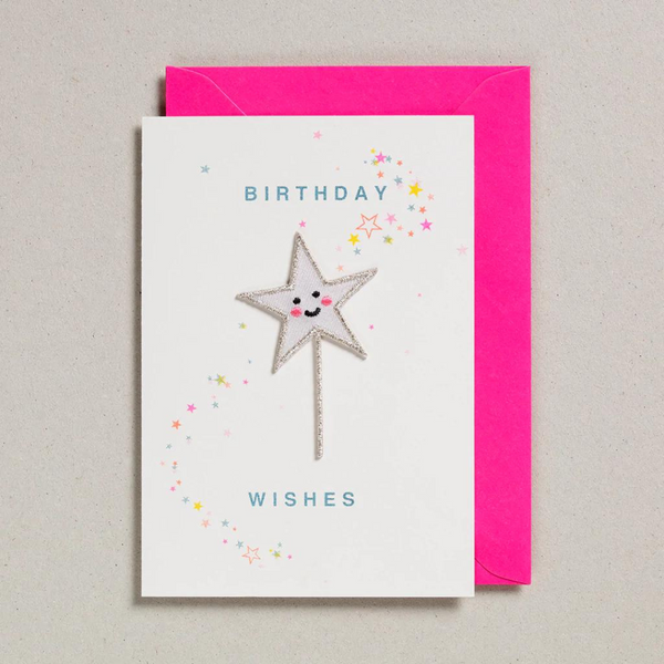 : Patch Card - Birthday Wishes Wand