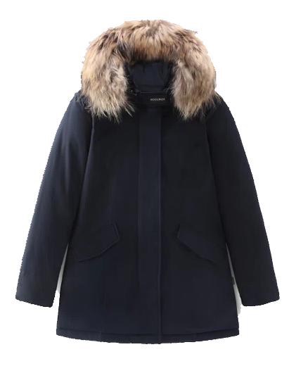 W´s Luxury Arctic Parka Melton Blue