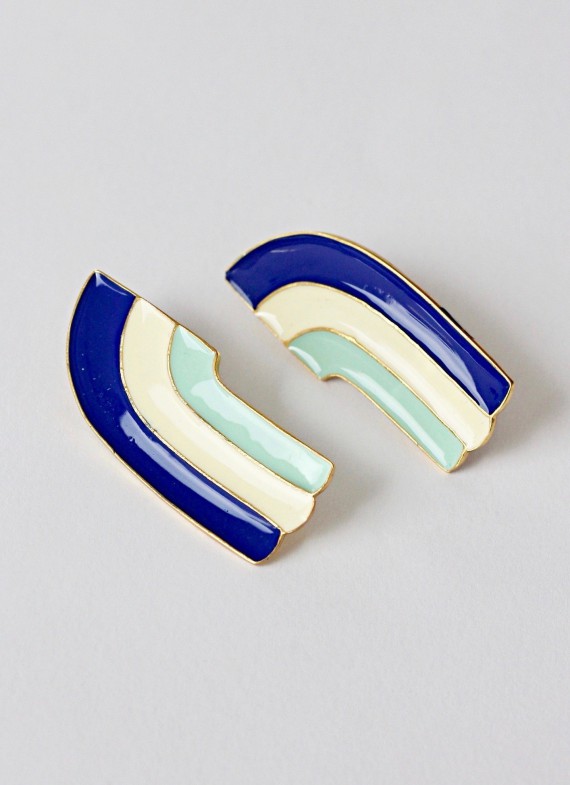 ikkelele Victoria Falls Earrings - Blue