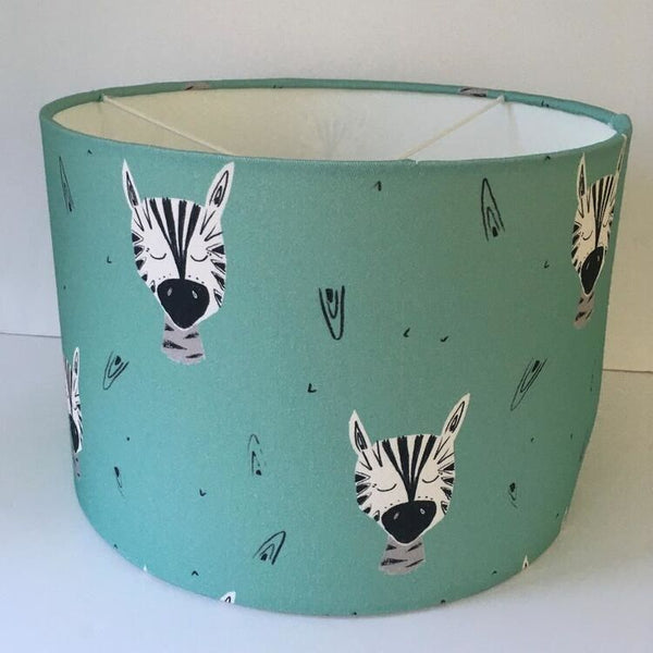 Lampshade Zebra Print