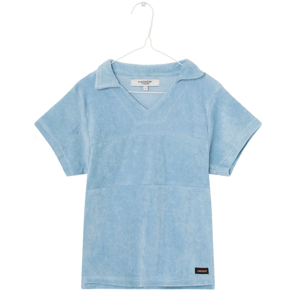 Carl Poloshirt In Blue Fog