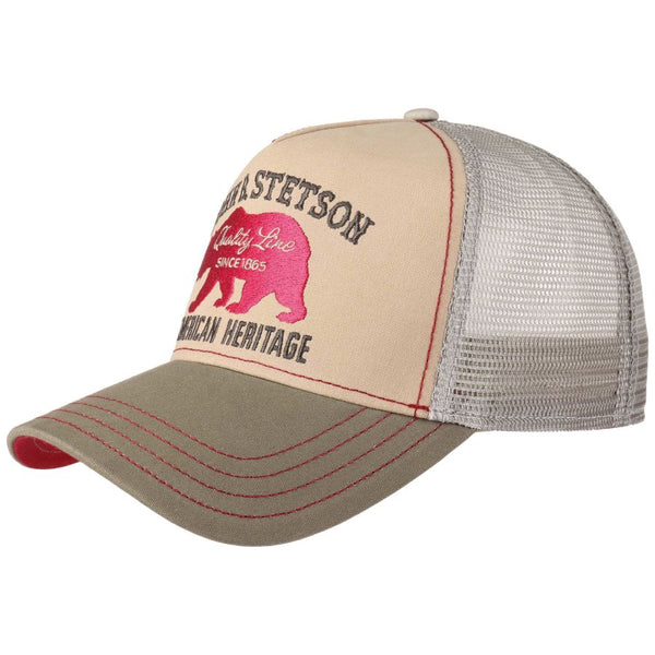 Bear Trucker Cap - Beige