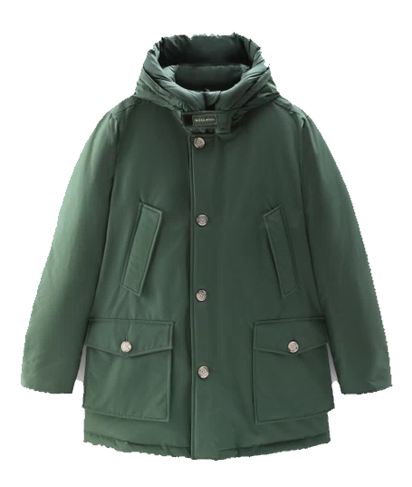 Arctic Parka Nf Waxed Green