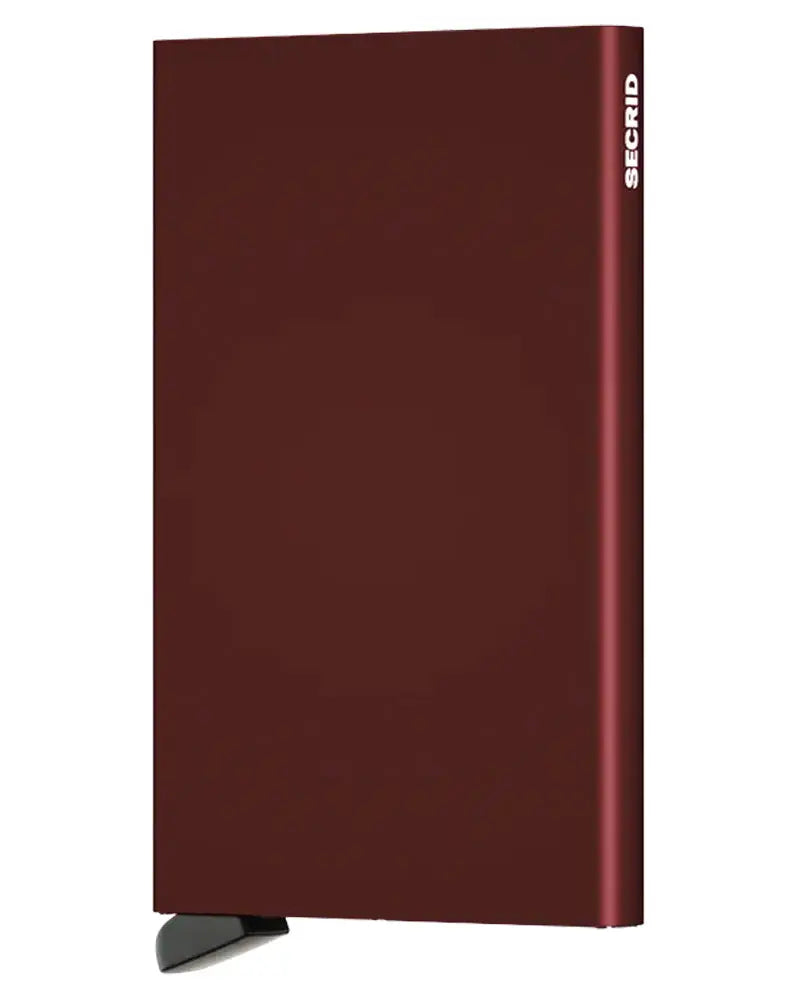 Secrid Contactless Card Protector Wallet - Bordeaux Brown