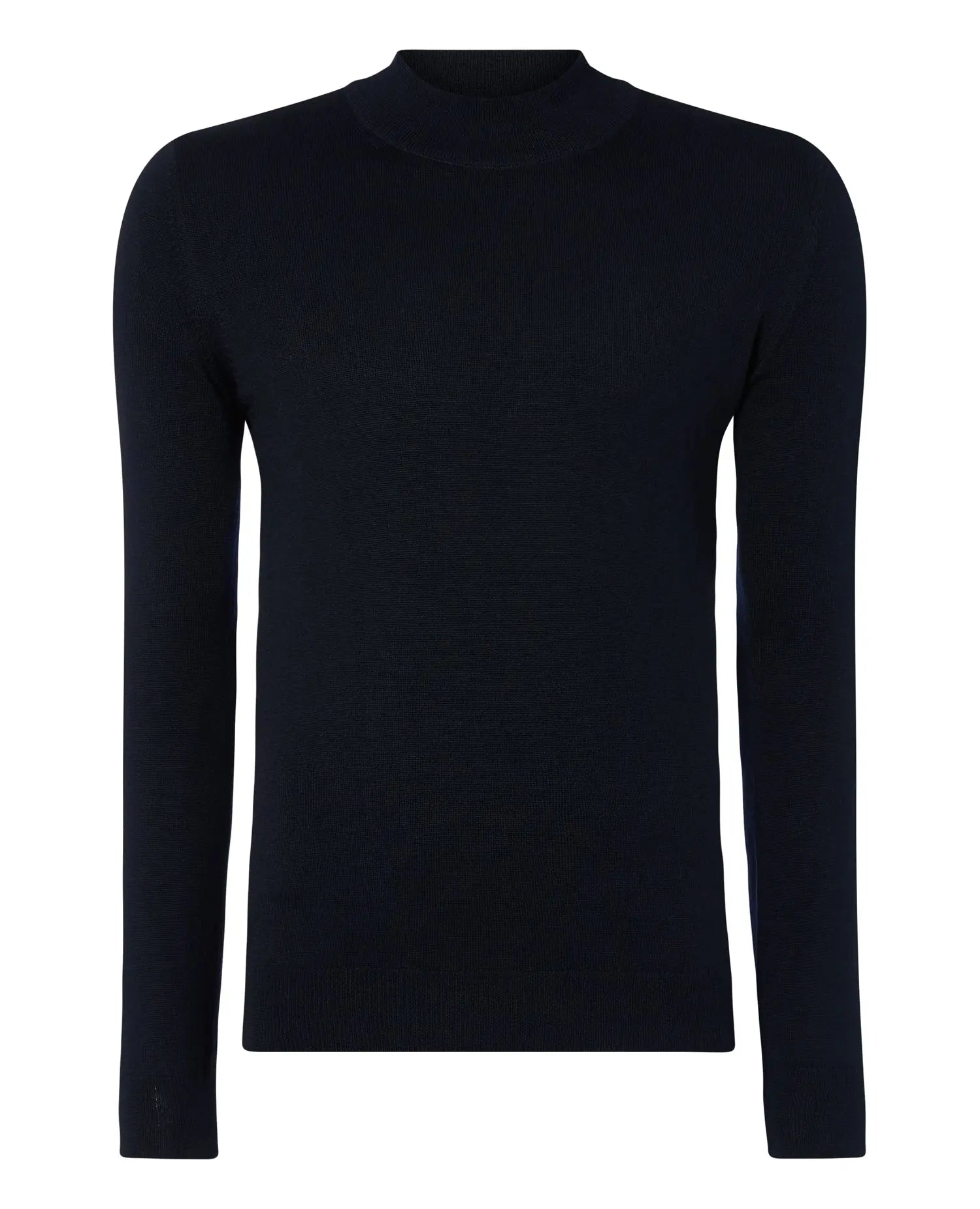 Turtle-neck Jumper - Navy