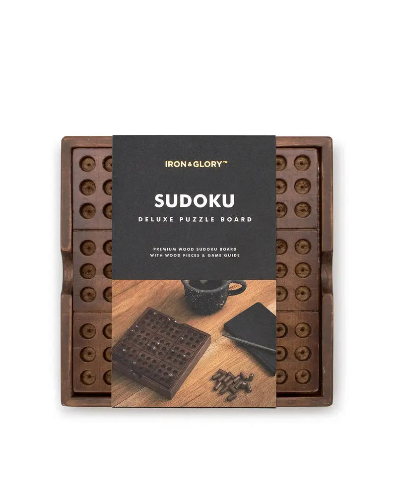 Iron and Glory Travel Sudoko Deluxe Puzzle Board