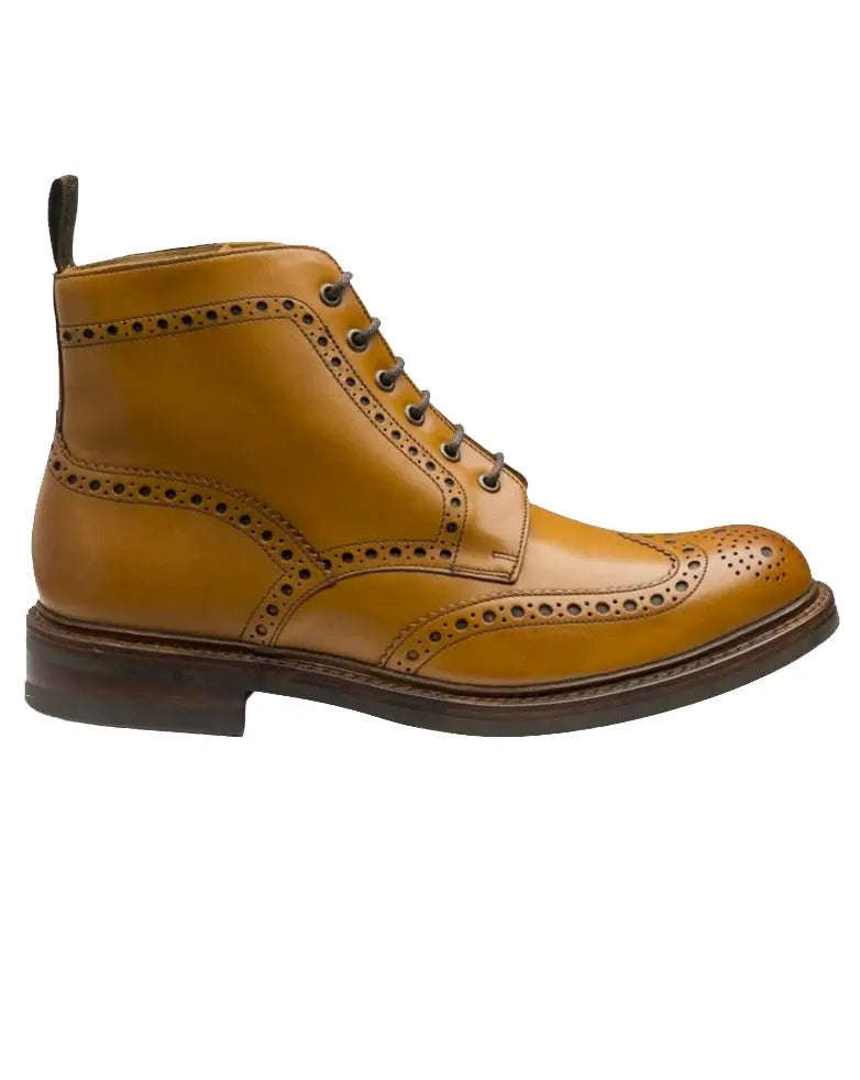 Loake Bedale Lace Up Boot - Tan