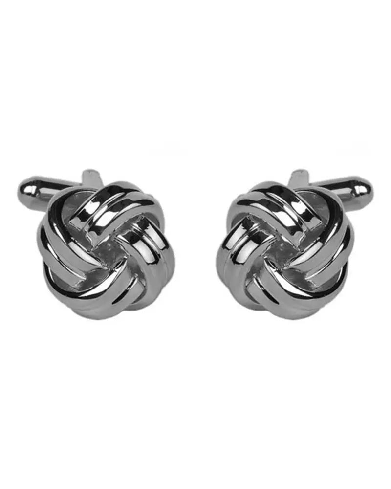 Dalaco Knot Cufflinks - Silver