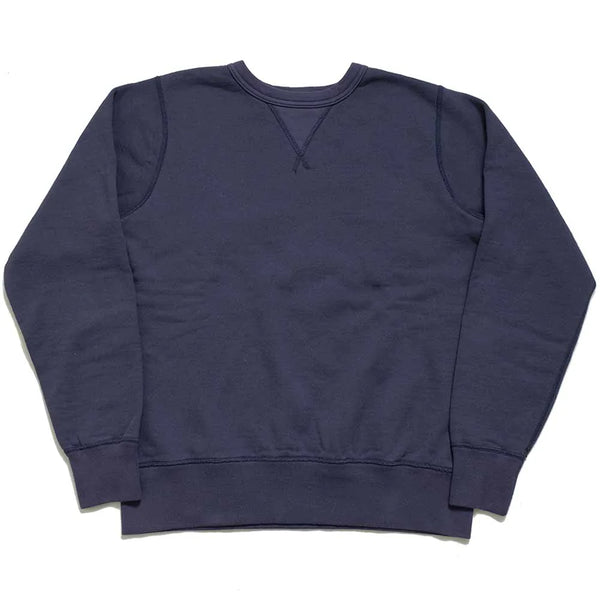 Plain Crew Sweatshirt- Navy