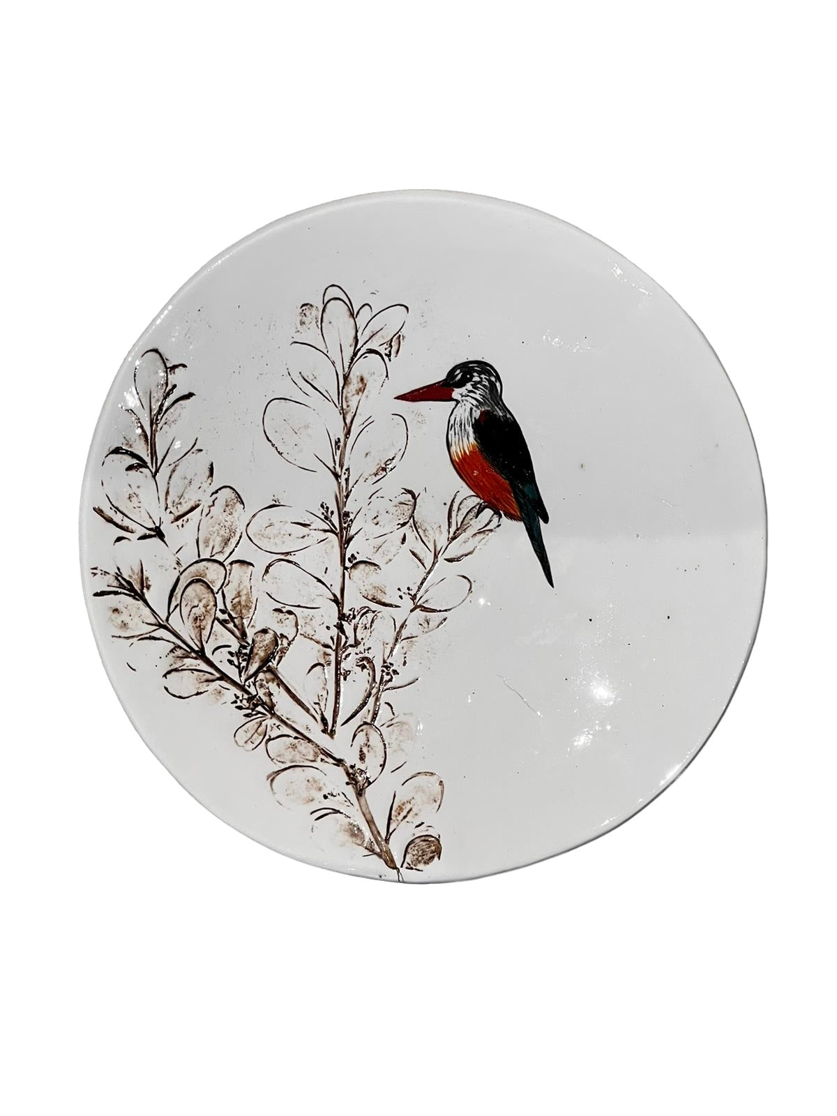 botanicalboysuk Fynbos & Bird Ceramic Plate