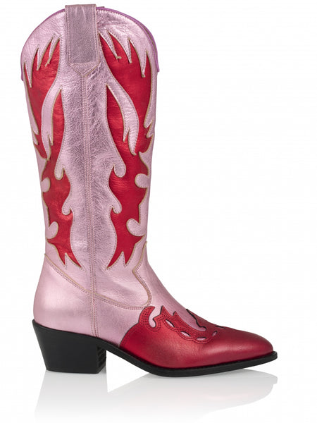 | Esternboot Regina - Pink & Red