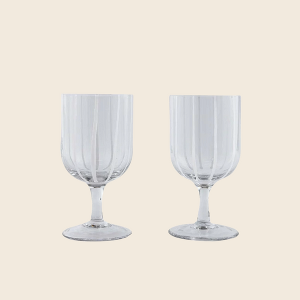 OYOY Mizu Wine Glass | Set Of 2 | Clear