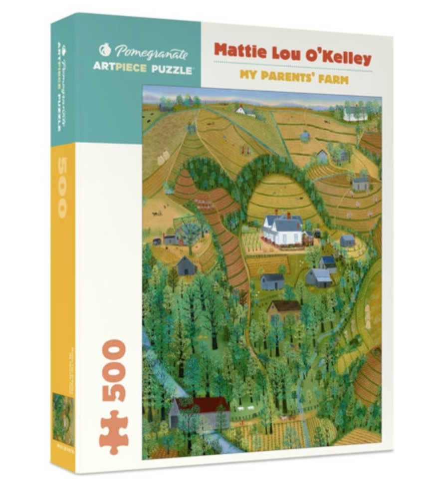 Mattie Lou O'Kelley My Parents' Farm 500 Piece Jigsaw Puzzle