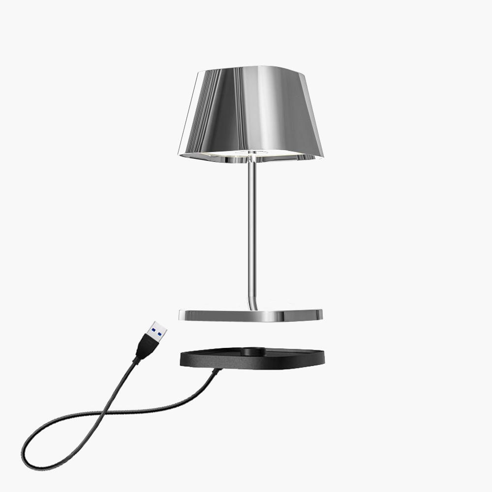 Cordless Outdoor Table Lamp LED Neapel 2.0 - Chrome OR8152
