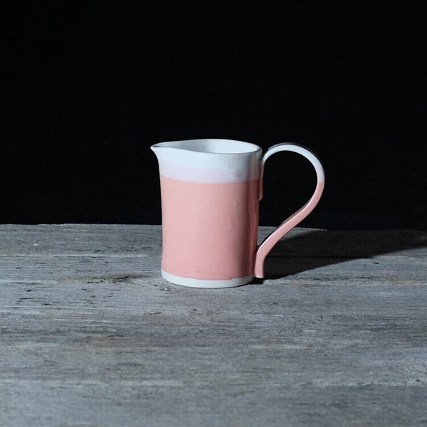 Richard Pomeroy Porcelain Espresso Jug - Rose Pink