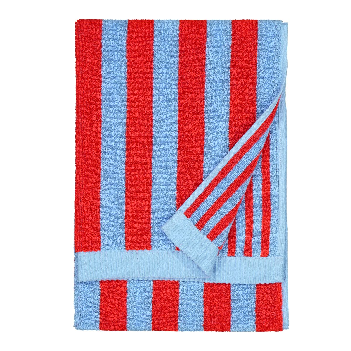 Floor Flood Flags with red and blue striped sponge