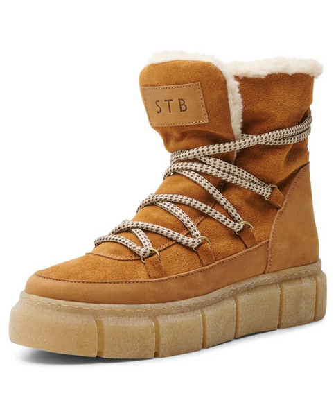 Tove Snow Tan Leather Boots