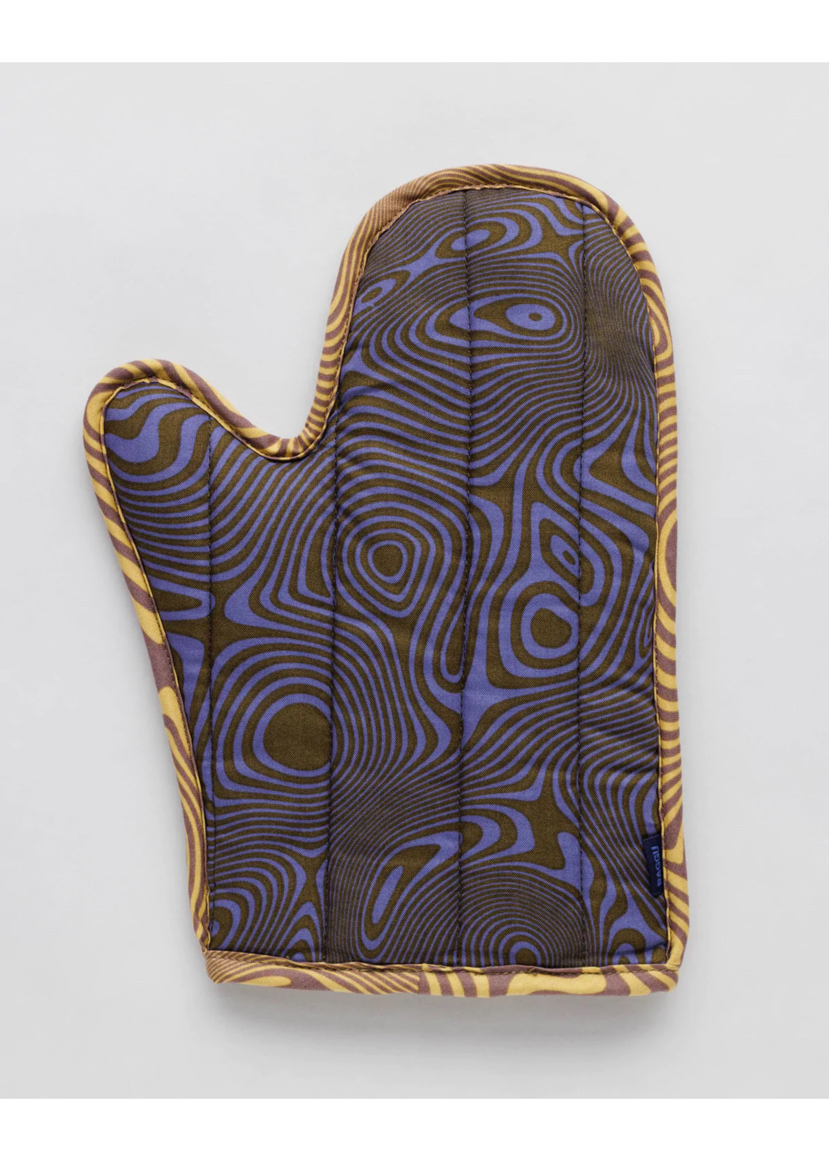 Oven Mitt - Trippy Swirl