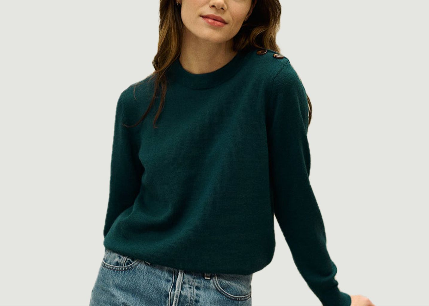 Button Neck Jumper