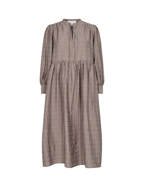 Astrid Dress - Grey Taupe