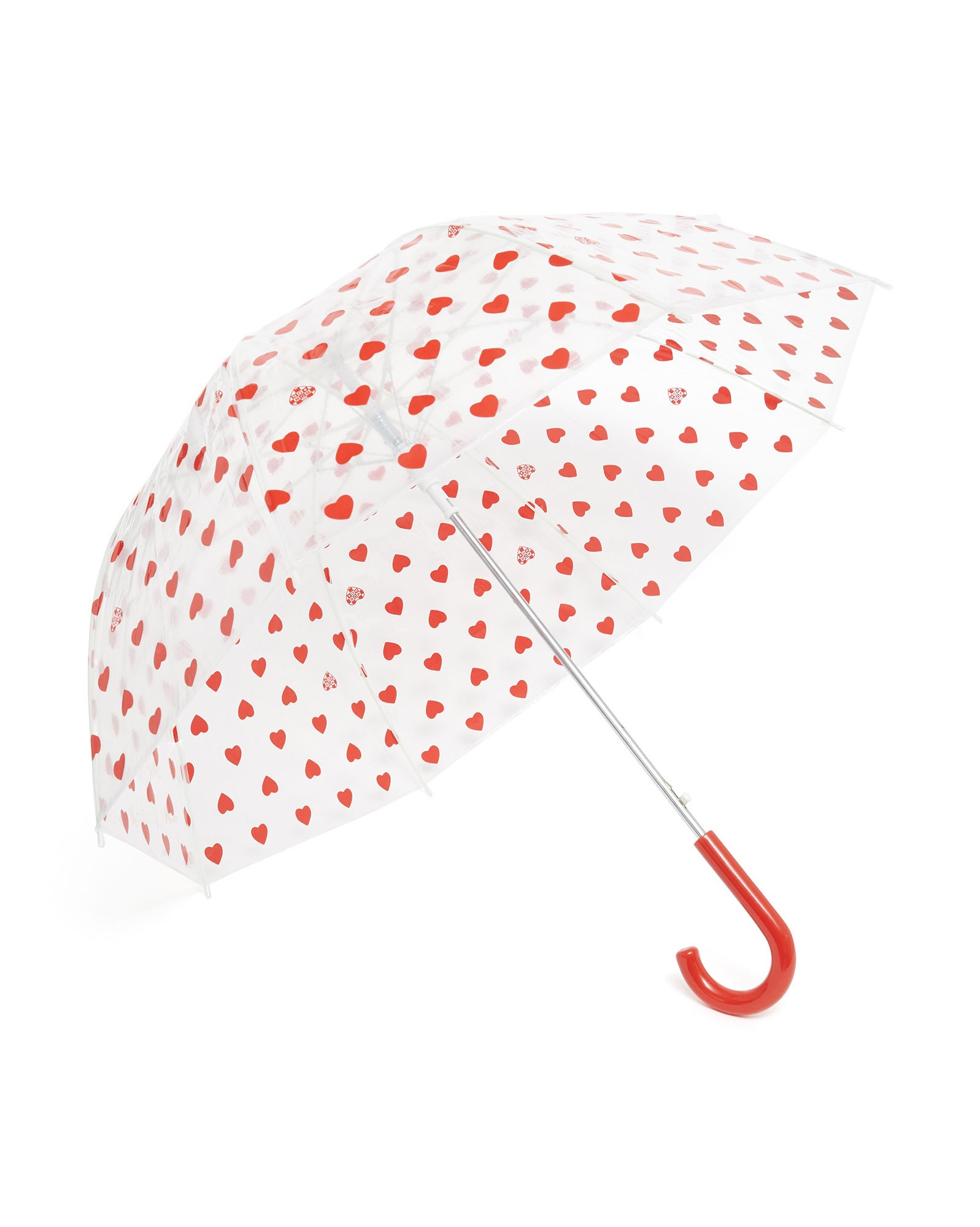 Bonton Parapluie À Canne Transparent Adulte