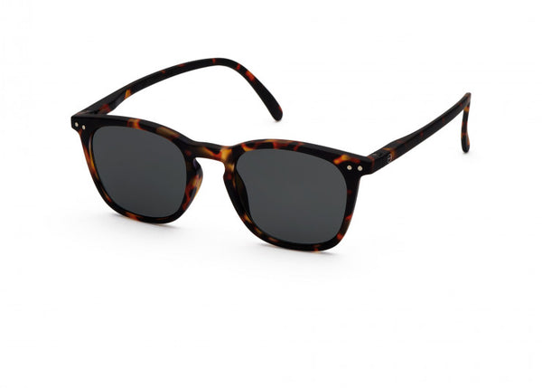 Sunglasses #e Tortoise - Trapeze (without Correction)