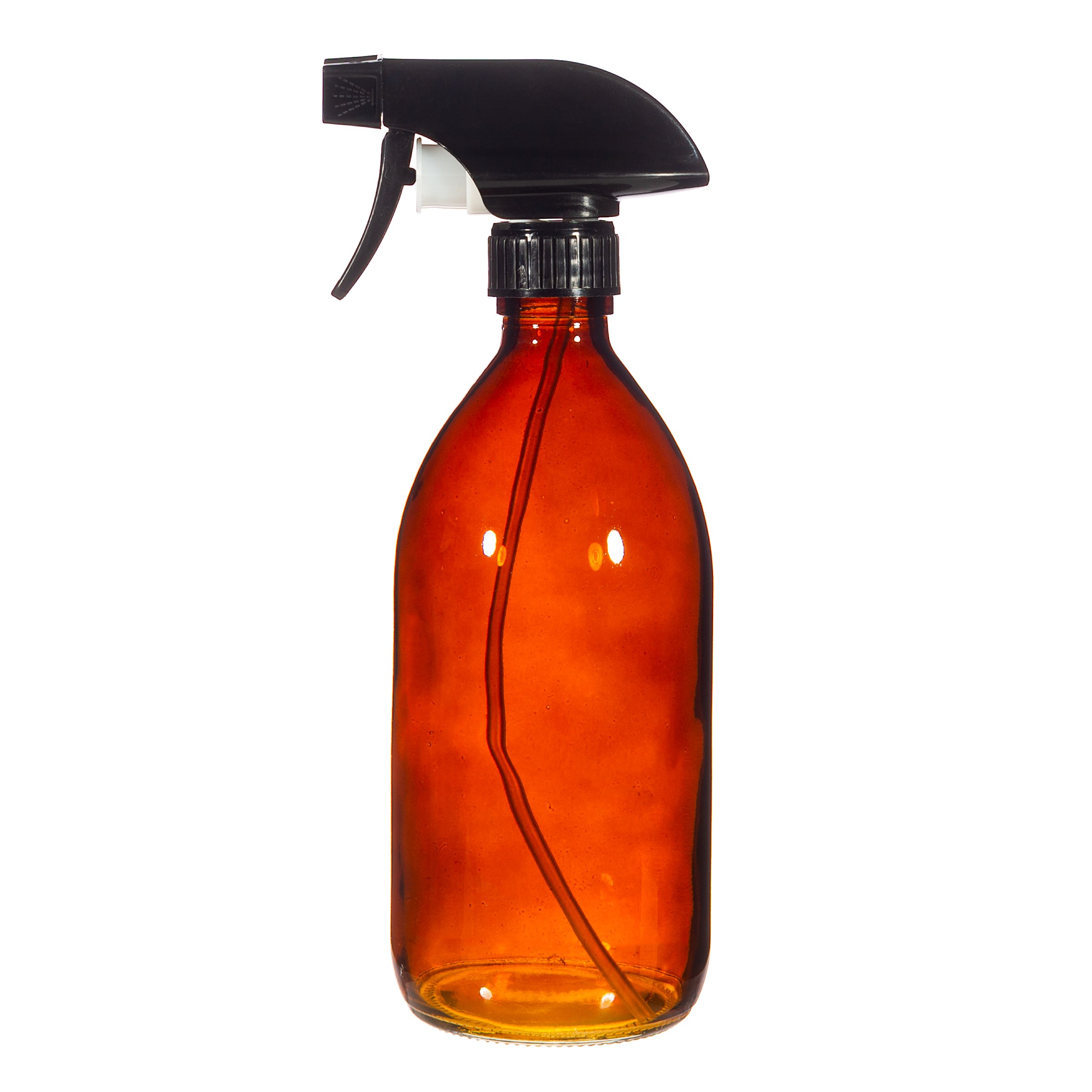Sass & Belle  Amber Glass Refillable Bottle With Spray