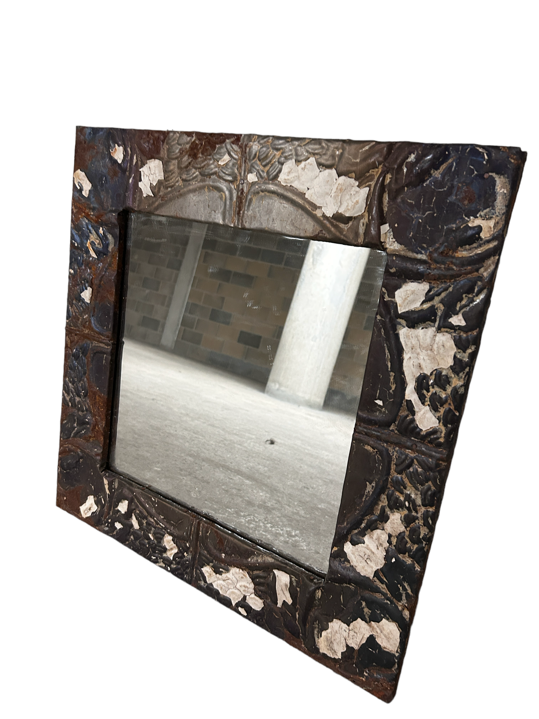 botanicalboysuk Pressed Tin Ceiling Tile Mirror (rw01)