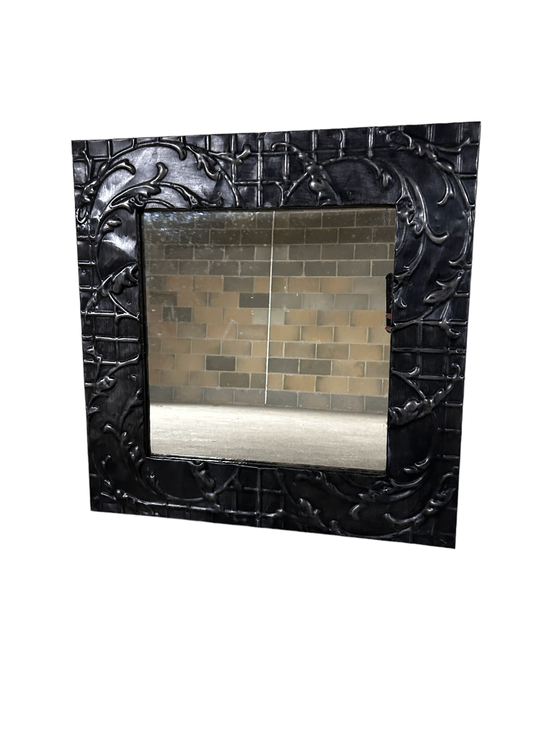 botanicalboysuk Pressed Tin Ceiling Tile Mirror (rw03)