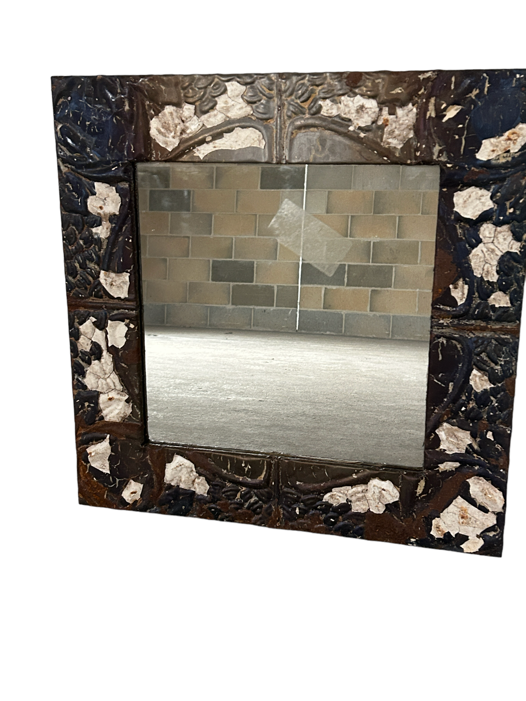botanicalboysuk Pressed Tin Ceiling Tile Mirror (rw06)
