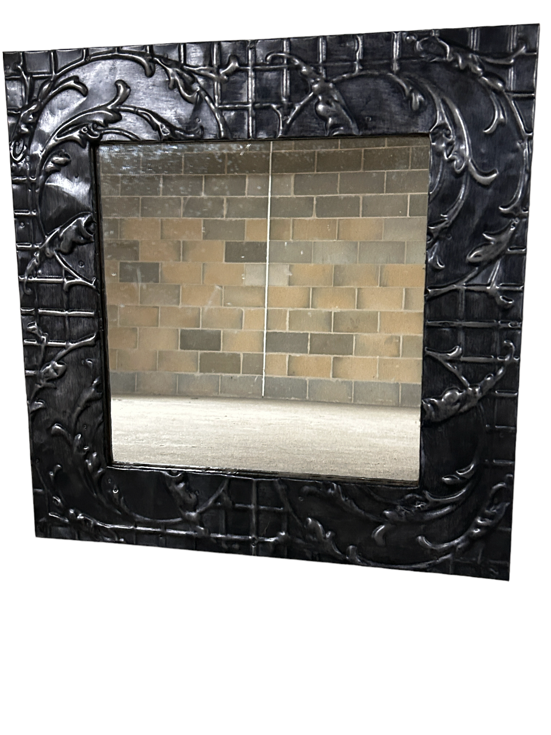 botanicalboysuk Pressed Tin Ceiling Tile Mirror (rw07)