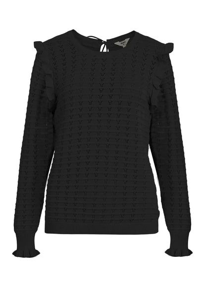 Jasmin Black Jumper