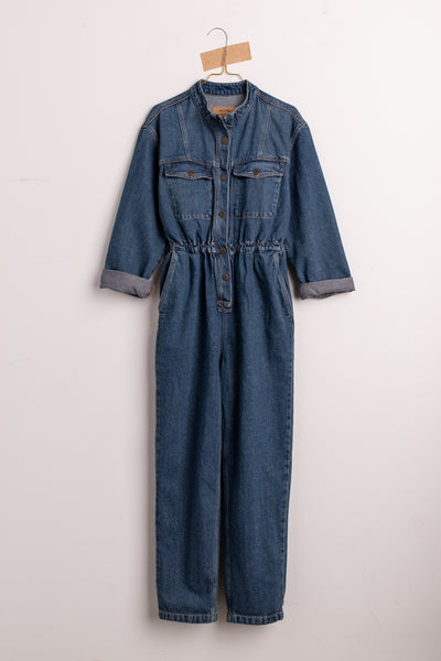 American Vintage Overall Blue Stone