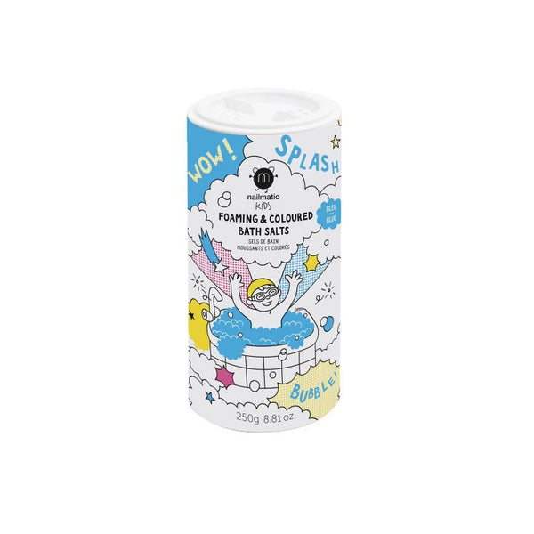 Nailmatic Foaming & Coloured Bath Salts Blue